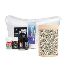 grovita Turtle Aquarium 初學者入門套組 Coral Sasa 3D 2kg, 混色