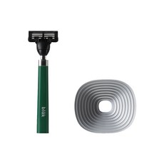 블락 면도기 + 스탠드 세트 그린, 1세트