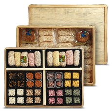 五色韓菓雙層禮盒 10號 L號, 750g, 1組