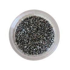 Micro鑽石美甲鑽石大容量 20g, 黑色的, 1個