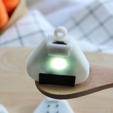 바이담수미 강아지 삼각김밥 충전식 LED 하네스, 원조김밥(화이트), 1개