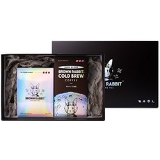 브라운래빗 드립백 콜드브루 커피 선물세트, 드립백 커피 7p + 콜드브루 커피 10p, 1세트