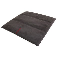 麂皮絨汽車四季車用坐墊 SM003, 深灰色, 1個