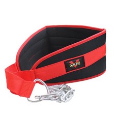 美國 VALEO 彩色編織腰帶, 紅色