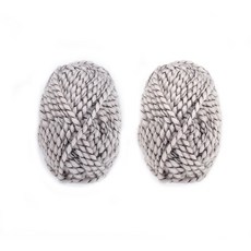 My Pet Doll波浪羊毛 2入, 灰色的