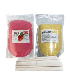 棉花糖機專用糖組 C款 草莓口味+香蕉口味, 1組, 2kg