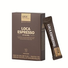 locaespresso 低咖啡因義式濃縮咖啡原液隨身包 House Blend款, 15ml, 10條, 1盒