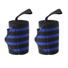 Market A 色彩健身護腕 2入, 海軍藍