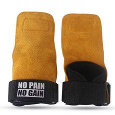 Market A 高強度訓練健身防護護腕 TYPE1 2入, 黃色