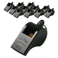 ACME Whistle NO 560, 黑色的, 12個