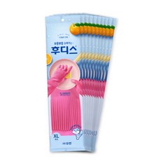 후디스 오런 고무장갑, 핑크, 특대(XL), 10개