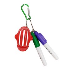 Go Golf 高爾夫球推桿三線畫線器 4件組, 1套, 紅色