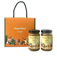슈퍼잼 슈퍼너츠 스무스 2p 잼 선물세트, 600g, 1세트