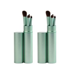 Beauty Power 化妝刷5件組, 綠色, 2個