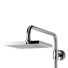 頂噴淋浴蓮蓬頭, 銀色, 1個