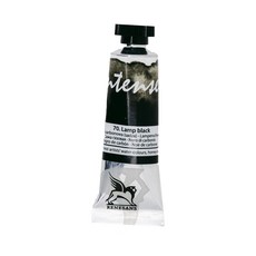 RENESANS 인텐스 수채물감 70 Lamp black, 15ml, 1색