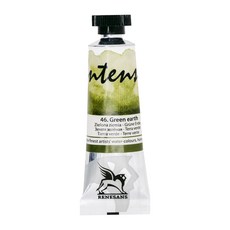 RENESANS 인텐스 수채물감 46 Green earth, 15ml, 1색