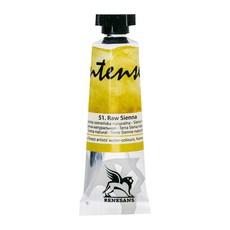 Renesans 인텐스 수채물감 51 Raw Sienna, 15ml, 1색