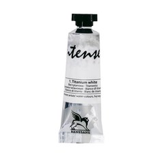 RENESANS 인텐스 수채물감 01 Titanium opaque white, 15ml, 1색