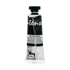 RENESANS 인텐스 수채물감 68 Ivory black, 1개, 15ml