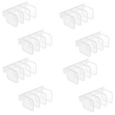 年輕的綠色冰箱門口袋者分區 4p, 透明度, 8套