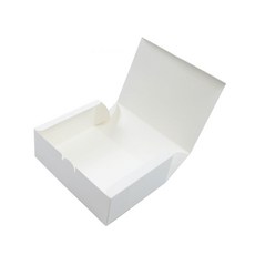 紙盒 L號 白色, 1入, 100個
