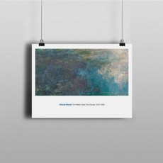 클로드 모네 그림 명화 인테리어 포스터 액자 모음 16 수련과구름