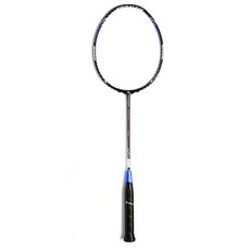 DUNLOP Nanoblade Savage Woven Pro 羽毛球拍 83g, 藍色+黑色, 1個