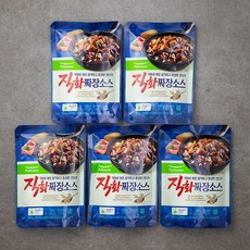 풀무원 직화짜장소스, 180g, 5입