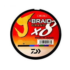 다이와 제이 브레이드 그랜드 8합사 낚싯줄 300m, 샤르트뢰즈(연초록), 1개