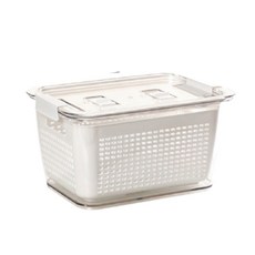 키친어썸 신선야채 냉장고 수납채반, 화이트, 1개