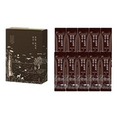 Pyunkang Yul 草本水溶性染髮劑 深棕色 10入+專業美髮工具組, 混色, 1套