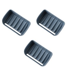 甜點色系香皂架, 藍色, 3個