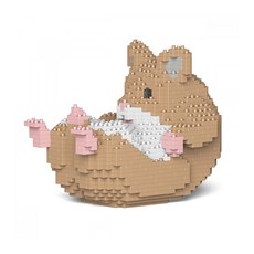 JECKA 仰躺倉鼠高級積木, 混色, 1個