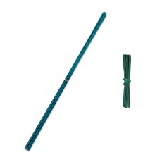 Homidatkeom FRP 菊花支架 12mm x 100cm 藍色, 5個