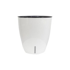 Lohas Living 自動給水 大型花盆系列 大圓形 H03, 白色, 1個