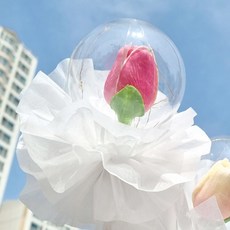 Atelier39 La Vida 春日LED球單支鬱金香, 粉紅色, 1個