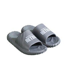 Parmera T133 柔和色調浴室拖鞋+拖鞋架組, 灰色, 1套