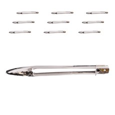 天生圓葉夾子 中, 10個, 混色