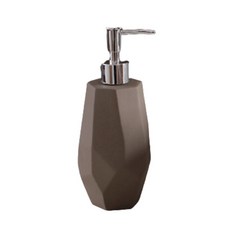 不對稱方形清潔劑容器桶 棕色 YT_RA595, 1個