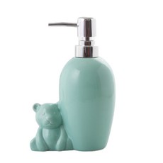 熊造型洗手乳瓶 綠色 YT_RA599, 1個