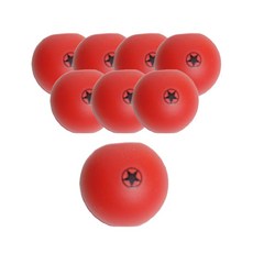 팍스피스 실리콘 블라인드 도어가드, 레드 + 블랙스타, 8개