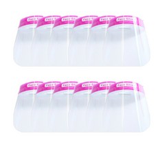 嬰兒和兒童面罩粉紅色, 1件, 12個