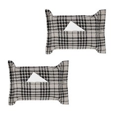 Mood布質面紙套 2個, 黑色的