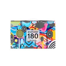 Brutfuner 油性色鉛筆, 1組, 180色