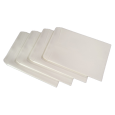 製造袋子的人黏貼式仿造牛皮紙袋 白色 5折 500入, 1個, A4