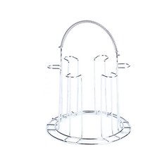 細長廚房6格杯架 YT_RA493, 單色, 1個