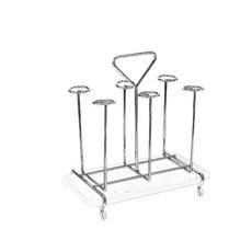 6格杯架瀝水架晾乾架 YT_RA494, 單色, 1個