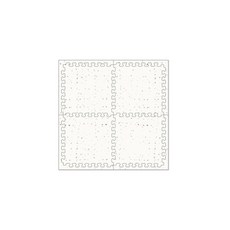 LICOCO TPO塗層拼圖地墊 S4 S號, 象牙白, 1組