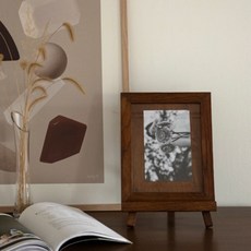 류블류샵 어월 티크 우드 액자